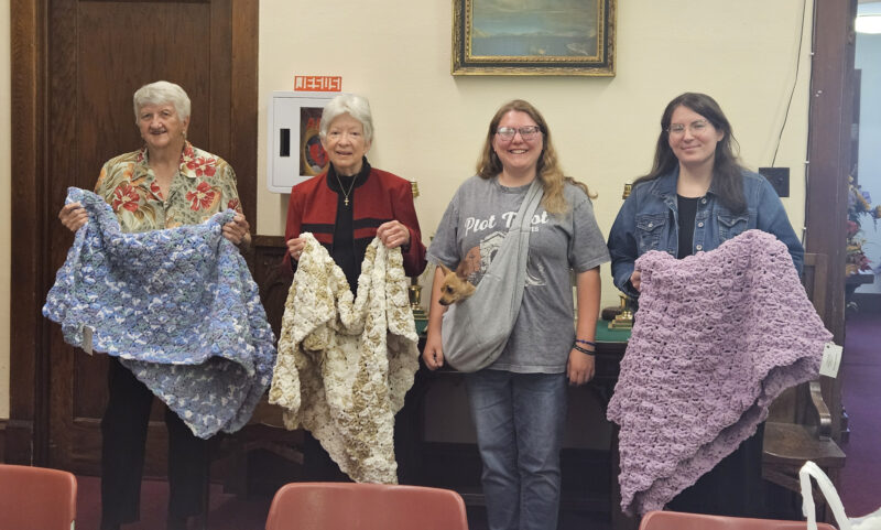Prayer Shawl Ministry donates to One Family at a Time project